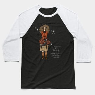 English Teacher Witch (transparent background) Baseball T-Shirt